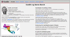 Desktop Screenshot of condiv.dk